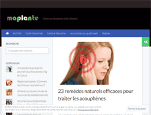Tablet Screenshot of maplante.com